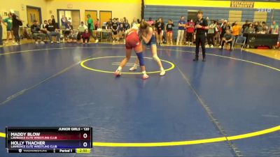 120 lbs Round 1 - Maddy Blow, Lawrence Elite Wrestling Club vs Holly Thacher, Lawrence Elite Wrestling Club