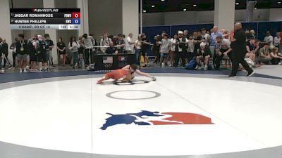 48 kg Champ. Rd Of 16 - Jaegar RomanNose, Position Wrestling vs Hunter Phillips, B2 Wrestling Corp