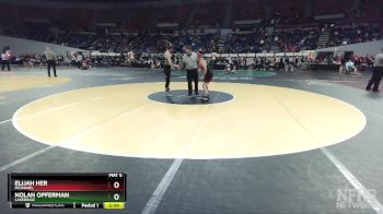 6A-132 lbs Champ. Round 1 - Elijah Her, McDaniel vs Nolan Opferman, Lakeridge