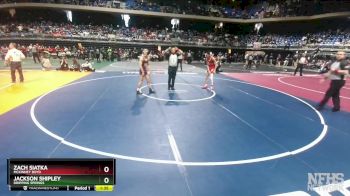 6A 106 lbs Champ. Round 1 - Zach Siatka, McKinney Boyd vs Jackson Shipley, Dripping Springs