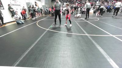 64 lbs Round Of 16 - Hunter Peterson, Claremore Wrestling Club vs Lucien Dohn, Collinsville Cardinal Youth Wrestling