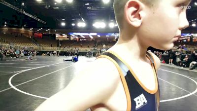 84 lbs Round 3 - Tyson Martinez, Jayhawk Wrestling Club vs Ayden Rubino, Team Barracuda