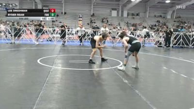 106 lbs Quarterfinal - Lee Dreshman, Quest School Of Wrestling Black - HSB vs Ryder Ream, Funk City - HSB