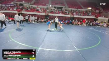 165 lbs Round 1 (16 Team) - Aurelia Thibodeau, Leander Glenn vs Xazanya Gonzalez, Amarillo Palo Duro