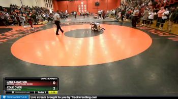 106 lbs Cons. Round 5 - Cole Dyer, CLEVELAND (TN) vs Jake Lowitzki, Crystal Lake (PRAIRIE RIDGE)