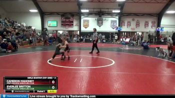 2 lbs Round 3 - Cameron Mahoney, Fort Madison Wrestling Club vs Everlee Britton, Fort Madison Wrestling Club