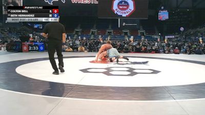 215 lbs Cons. Sub-rd Of 16 - Colton Bell, Florida vs Seth Hernandez, Oklahoma