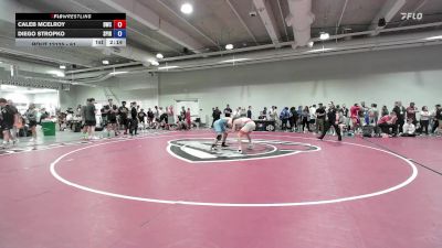 61 lbs Champ. Round 1 - Caleb McElroy, Driller Wrestling Club vs Diego Stropko, Spire