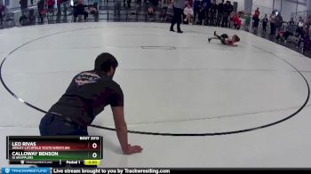 5 lbs Semifinal - Calloway Benson, GI Grapplers vs Leo Rivas, Ansley-Litchfield Youth Wrestling