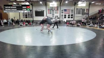 235 lbs 1st Place Match - Juliana Thrush, Ottawa (Twp.) vs Kaylee Morris, Bradley (B.-Bourbonnais)