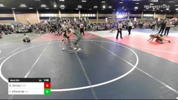 136 lbs Round Of 32 - Kyndra Olmos, Evergreen Valley WC vs Theo Villaverde, FCA Wrestling HI