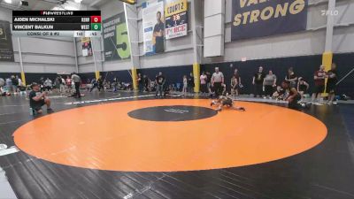 66 lbs Consi Of 8 #2 - Aiden Michalski, Kenvil vs Vincent Balkun, West Hartford