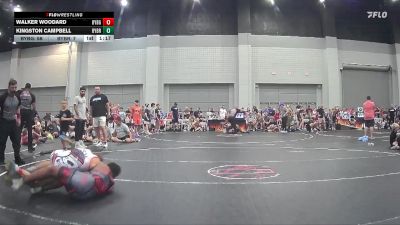 155 lbs Round 4 (8 Team) - Walker Woodard, Backyard Brawlers Gold vs Kingston Campbell, Backyard Brawlers Red