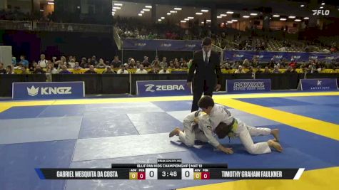 Timothy Graham Faulkner vs Gabriel Mesquita Da Costa 2026 Pan Kids Jiu-Jitsu IBJJF Championship