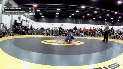 90 lbs Quarterfinals (8 Team) - Nikolas Oyervides, Olympia vs Graham Hemmersbach, LAW/Crass
