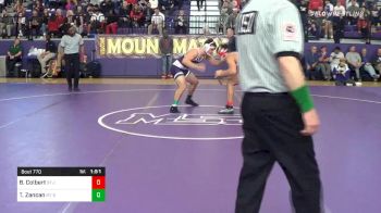 182 lbs Semifinal - Brady Colbert, St Johns vs Tony Zancan, Mt St Joseph