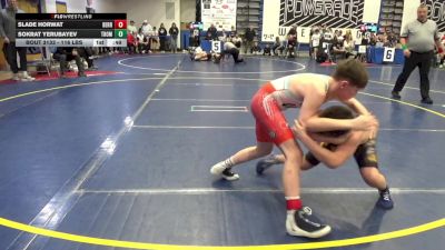 116 lbs Round Of 16 - Slade Horwat, Derry Area vs Sokrat Yerubayev, Thomas Jefferson