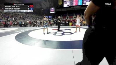 150 lbs Champ. Rd Of 128 - Michael Disa Scott, CA vs John Savin Nguyen, NY