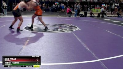 215 lbs Cons. Round 5 - Jake Farar, Ridgevue vs Kyden Martin, Post Falls