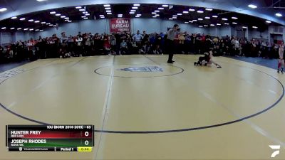 63 lbs Cons. Round 7 - Joseph Rhodes, Nova WC vs Hunter Frey, Red Lion