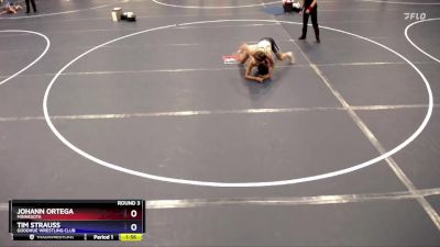 130 lbs Round 3 - Johann Ortega, Minnesota vs Tim Strauss, Goodhue Wrestling Club