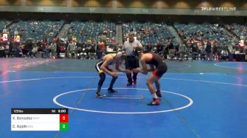 125 lbs Consolation - Xavier Gonzalez, Western Wyoming vs Cian Apple, Colorado Mesa