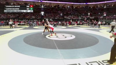 285 lbs Cons. Quarters - Carter Baldwin, Whitmer vs Chandler Moore, Trotwood-Madison