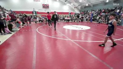 80-87 lbs Round 2 - Luke Marquez, Junior Bulldogs vs Beckham Duenez, Junior Bulldogs