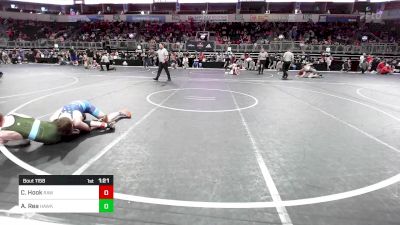 110 lbs Semifinal - Camden Hook, RHYNO ACADEMY Of WRESTLING vs Adam Rea ...