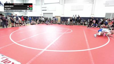 C-171 lbs Round Of 32 - Aiden Beck, MI vs Eli Taft, WV