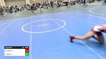 157 lbs Round Of 16 - Devan Carter, Mat Demon WC vs Lucas Reza, Servite