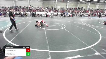 109 lbs Consolation - Cruz Vallejos, Valley Bad Boys vs Zack Valdez, New Mexico Bad Boyz