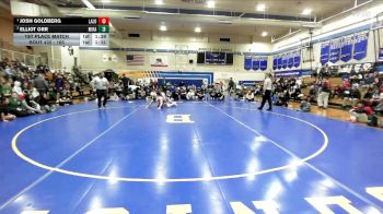 165 lbs 1st Place Match - Josh Goldberg, Las Lomas vs Elliot Orr, Miramonte