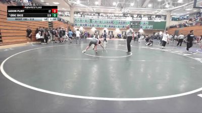 113 lbs Champ. Round 1 - Jason Flint, Cherokee Trail vs Eric Bice, Slam Academy