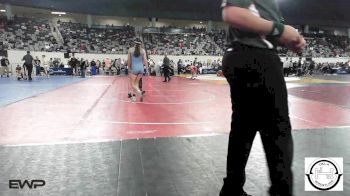 120 lbs Consolation - Kalley Fuller, Blue Devil Wrestling vs Ruby Pascal, Bartlesville Junior High (Girls)