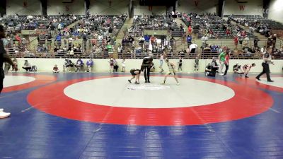 73 lbs Quarterfinal - Elianna White, Morris Fitness Wrestling Club vs Elijah Crider, Rockmart Takedown Club