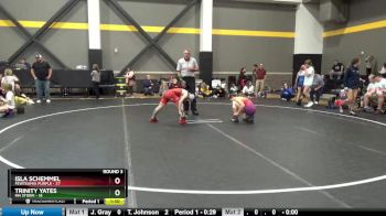 110 lbs Round 3 (4 Team) - Trinity Yates, MN Storm vs Isla Schemmel, FEWTeamIA Purple