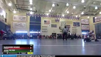 120 lbs Quarterfinal - Alexander Mendez, Othello vs Aydin Peltier, Pullman
