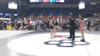 155 lbs Champ. Rd Of 128 - Shreevidya Rohini, FL vs Zoey Barber, NE