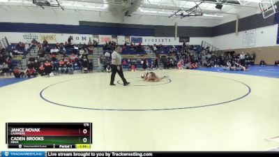 175 lbs Semifinal - Jance Novak, Cashmere vs Caden Brooks, Mead