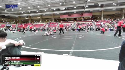 67 lbs Cons. Round 4 - Perry Dodgen, Wesley vs Nash Johnson, Greater Heights Wrestling