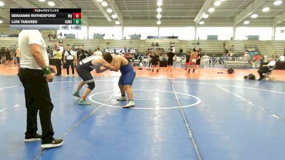 220 lbs Rr Rnd 3 - Benjamin Rutherford, Mayo Quanchi - HSB vs Luis Tabares, Harlem Jets Wrestling Club - HSB