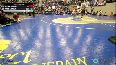 155 lbs Semifinal - Kellan Powers, Standfast vs Ardie Armour, D3 Wrestling Cluib