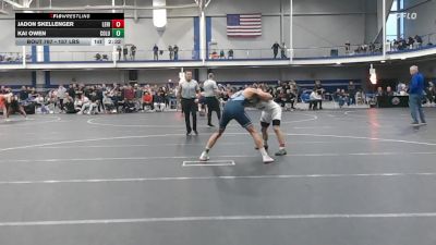 157 lbs Semifinal - Jadon Skellenger, Lehigh vs Kai Owen, Columbia