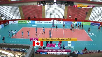 Full Replay - 2019 NORCECA Womens XVIII Pan-American Cup - Group A - Jul 10, 2019 at 3:54 PM CDT