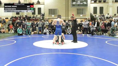150 lbs Quarterfinal - Michael Nigro, Braintree vs Caydon Boyd, Plymouth South
