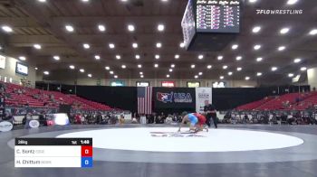 38 kg Quarters - Cameron Sontz, Edge Wrestling vs Hudson Chittum, Boom Ranch Wrestling Club