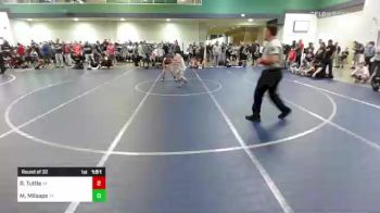 80 lbs Round Of 32 - Roman Tuttle, VA vs Mason Milsaps, TX