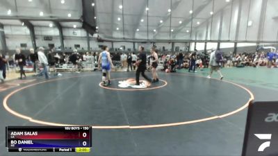 150 lbs Champ. Round 1 - Adam Salas, CA vs Bo Daniel, MT