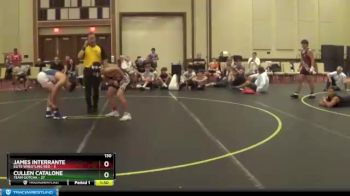 130 lbs Round 4 (6 Team) - Cullen Catalone, Team Gotcha vs James Interrante, Elite Wrestling Red